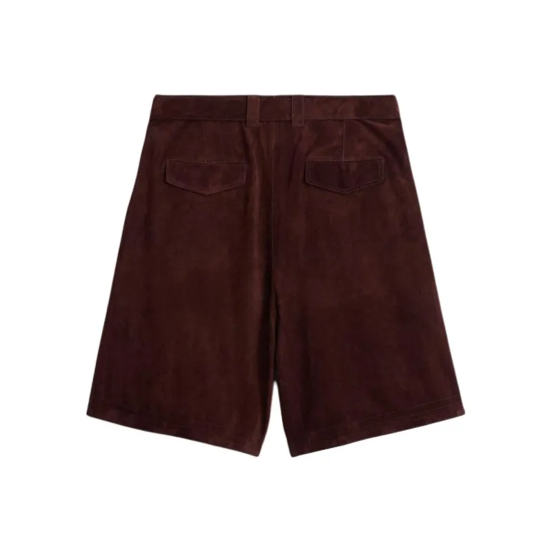 ZARA Casual Shorts Men's Eggplant Purple-1