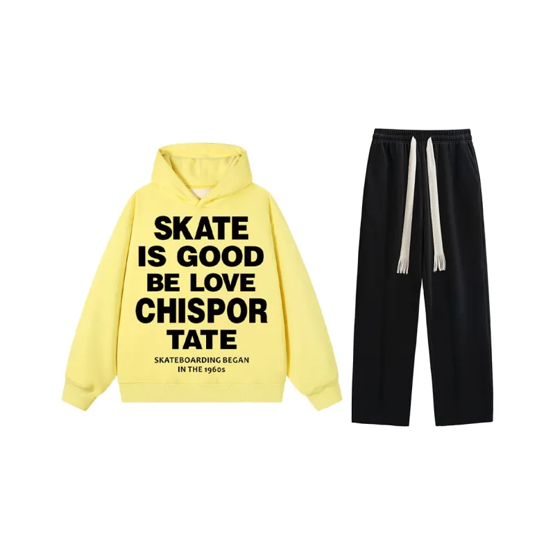 Chisportate Sweatshirt Set Unisex-34