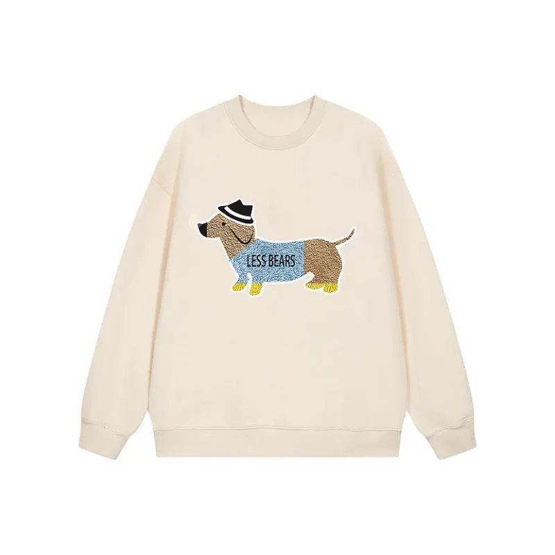 LESS BEARS Sweatshirts Unisex-4