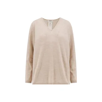 MaxMara V Neck Long Sleeved Jumper