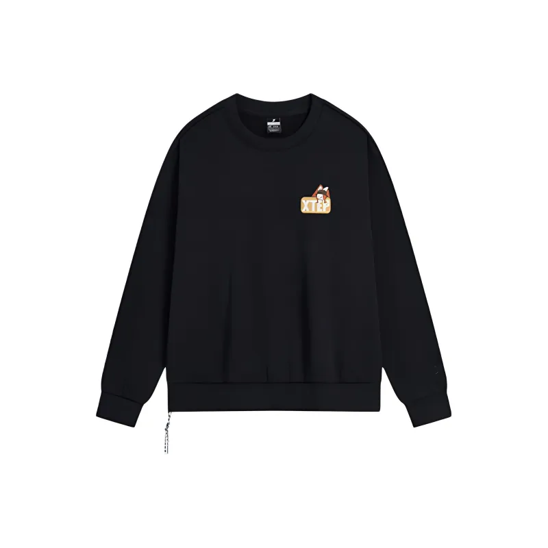 XTEP Sweatshirt Women's Jet Black-0