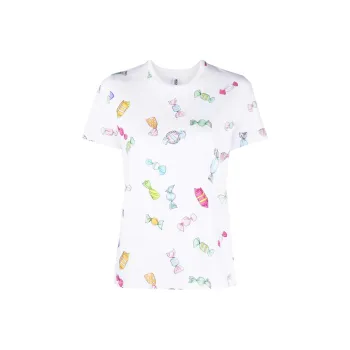MOSCHINO T Shirts Women's White