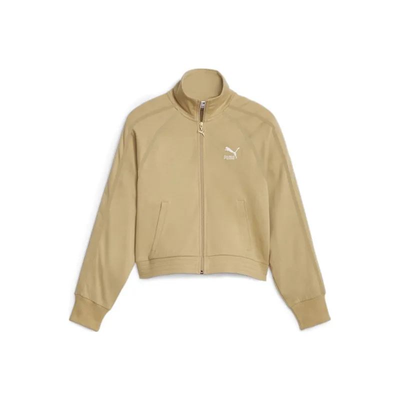 PUMA T7 T7 Track Jacket Jacket Women's Khaki-0