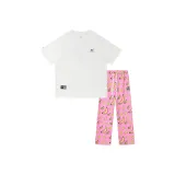 Pikachu White+Banana Party Pink