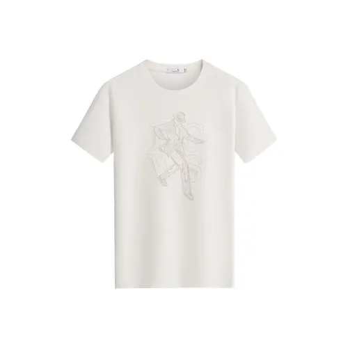 Dance With Wolves T Shirt Men's Ecru