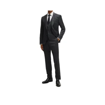 HUGO BOSS Business Suits Men's Black