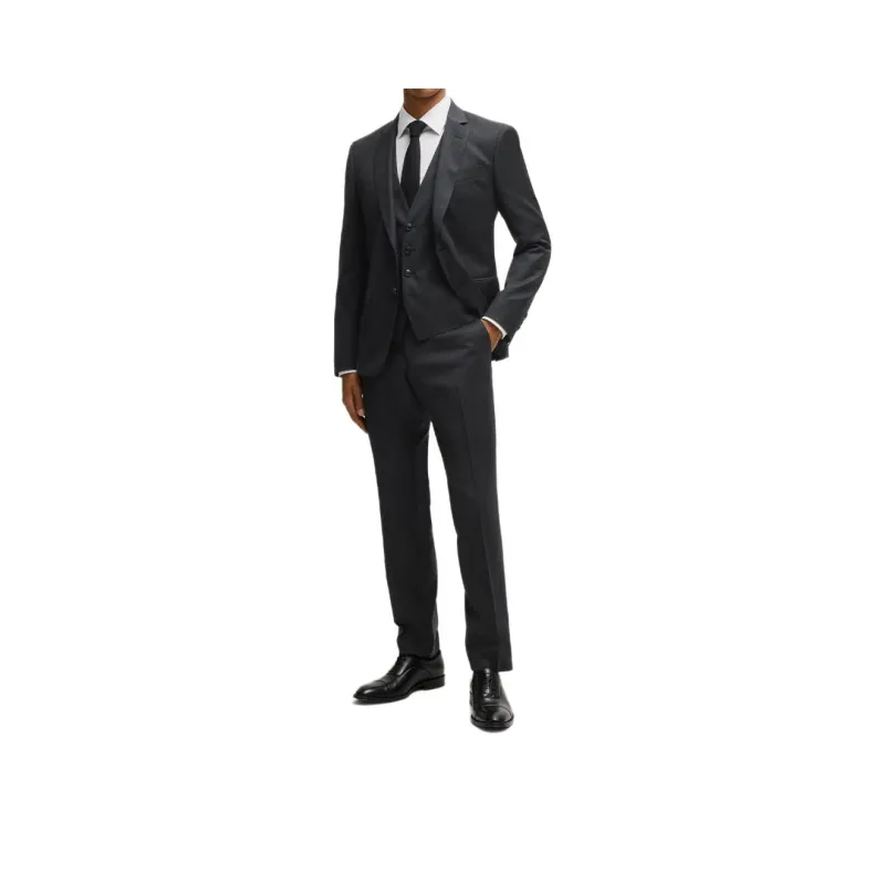 HUGO BOSS Business Suit Men's Black-0