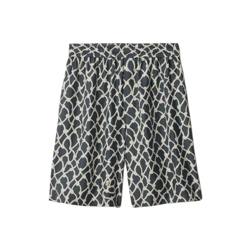 Burberry Casual Shorts Men's Black-0