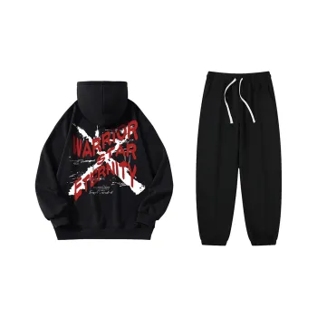 WARRIOR Sweatshirt Sets Unisex