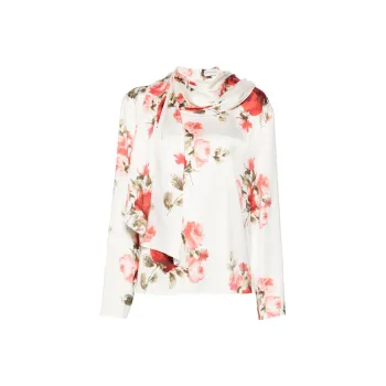Magda Butrym Floral Printed Blouse