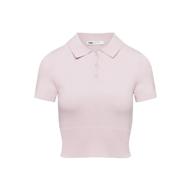 ARITZIA Tna Essex Polo Sweater Polo Shirt Women's-0