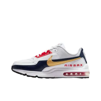 Nike Air Max LTD 3 Anti Slip Wear Resistant Low Top Casual Shoes Men's White