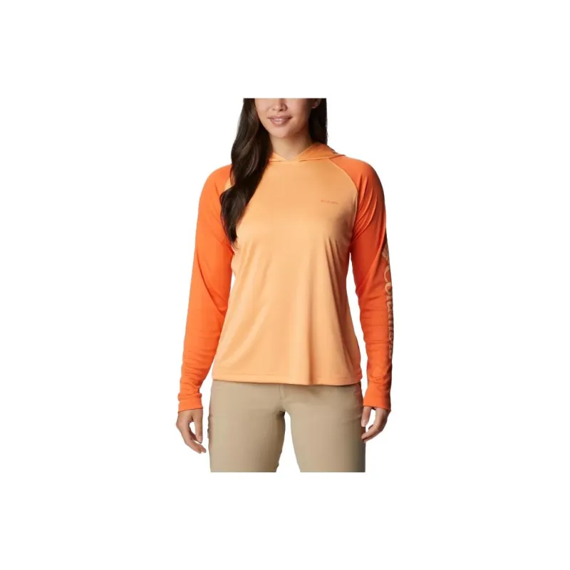 Columbia T-Shirts Women's Orange-0