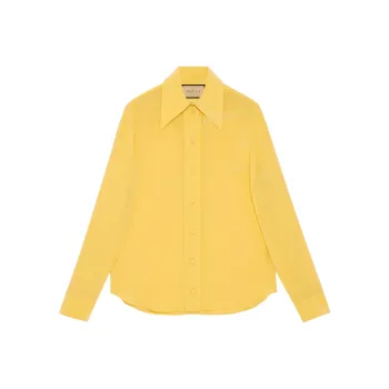 GUCCI Collared Long Sleeved Shirt