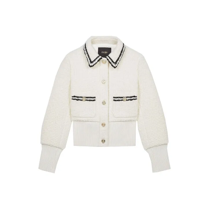 Maje Jackets Women's White-0