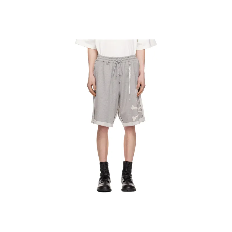 MASTERMIND WORLD Cut off Track Shorts-0