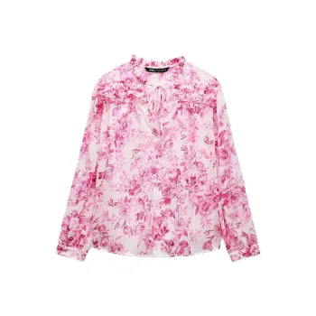ZARA Shirts Women's Pink