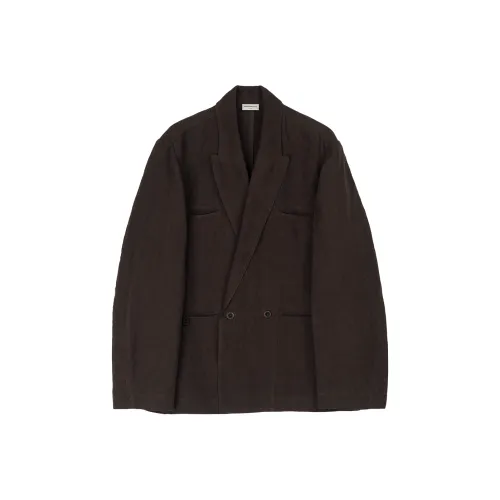 SIMPLE PROJECT Jackets & Coats Unisex Black Coffee