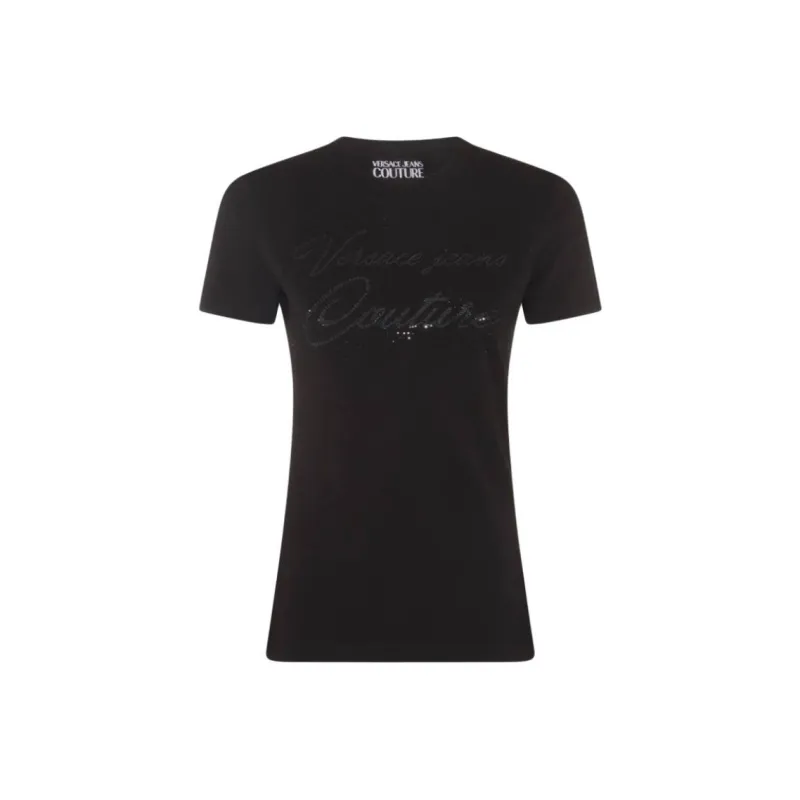VERSACE JEANS COUTURE T Shirt Women's Black-0