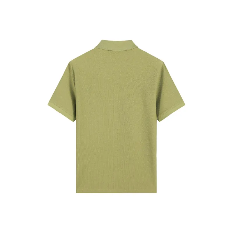 DAVID NAMAN Polo Shirt Men's Green-1