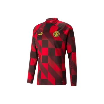 PUMA Manchester City F.C. Soccer Jerseys Men's Tao Ge Red/Biao Ma Black