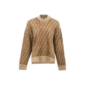 FENDI Knitwear Women's Light Coffee