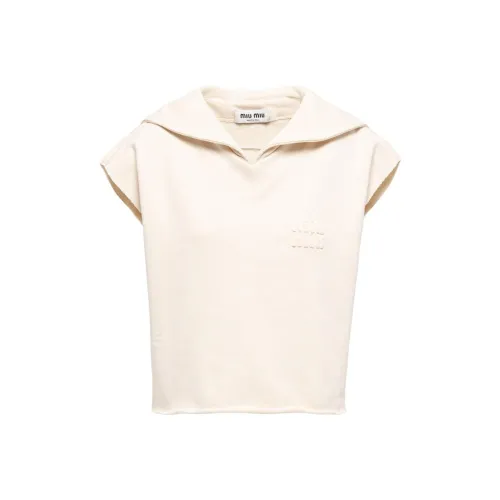 MIU MIU Sweatshirt Women's Ecru