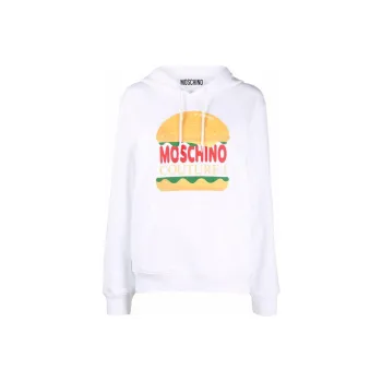 MOSCHINO Couture Logo Printed Drawstring Hoodie
