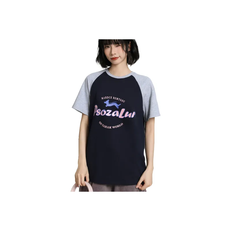 Princess Berdele T Shirt Women's Navy Blue-0