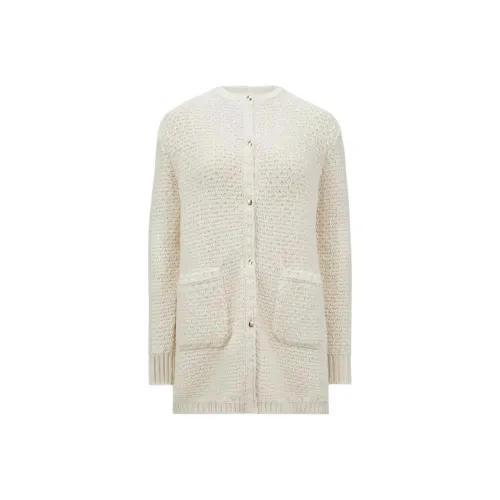 Moncler Grenoble Button-Up Quilted Knit Cardigan
