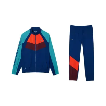 LACOSTE Daniel Medvedev Collaboration Casual Sportswear Men Navy
