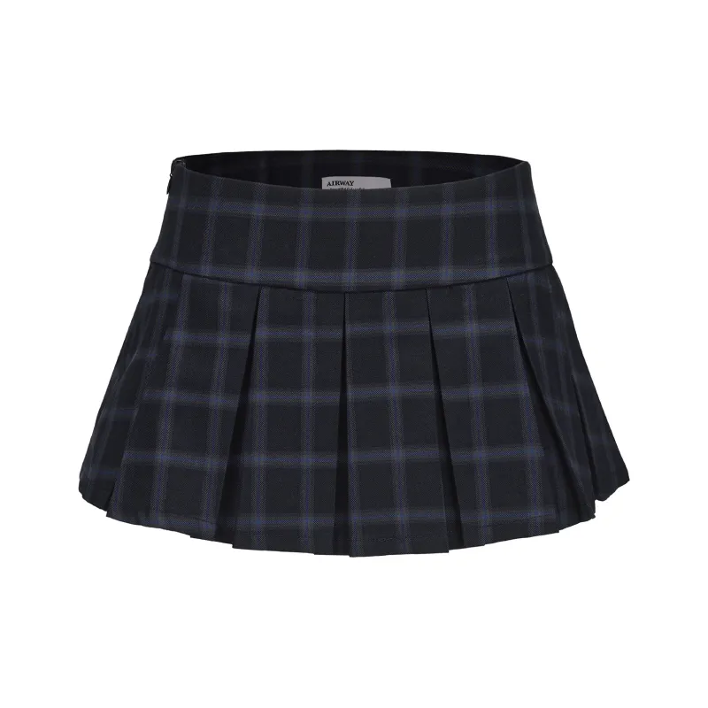 AIRWAY Casual Short Skirts Unisex Navy Blue-0