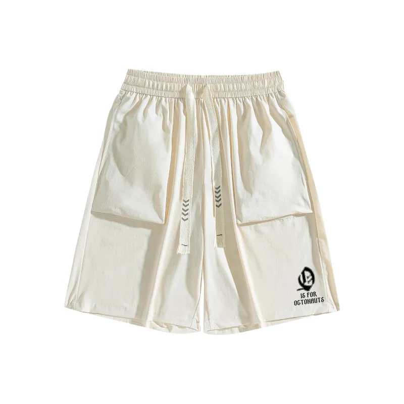Small Columns Under The Sea Casual Shorts Unisex-4