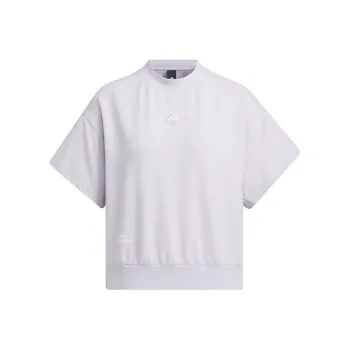 Adidas T Shirts Women's Purple