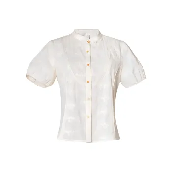 HONGNIAN Shirt Women's Beige Apricot