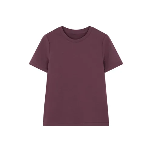 IHIMI T Shirt Women's Raspberry Red
