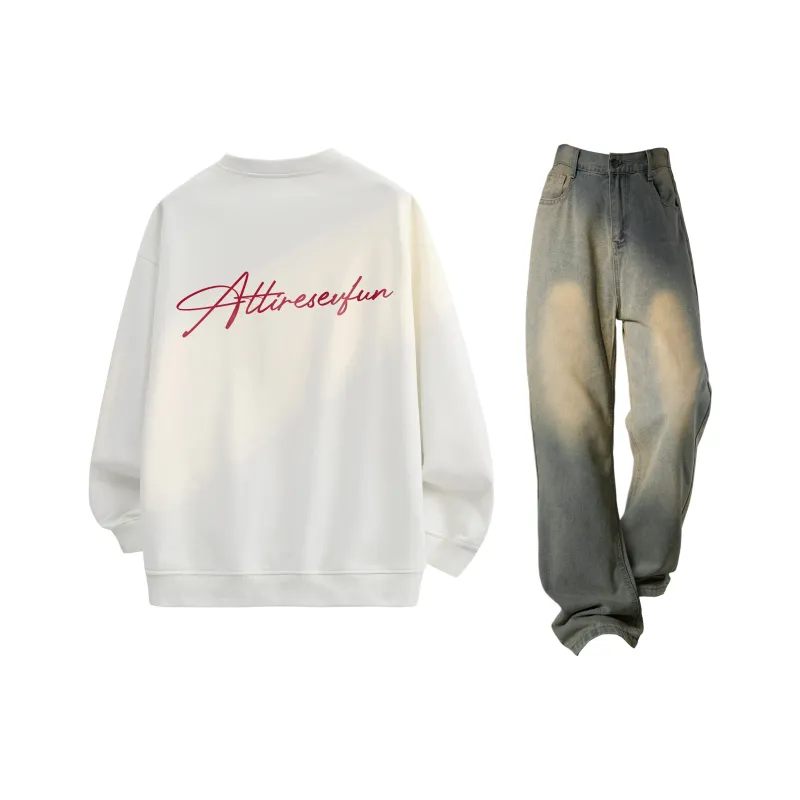 7 SEVFUN Sweatshirt Sets Unisex-16