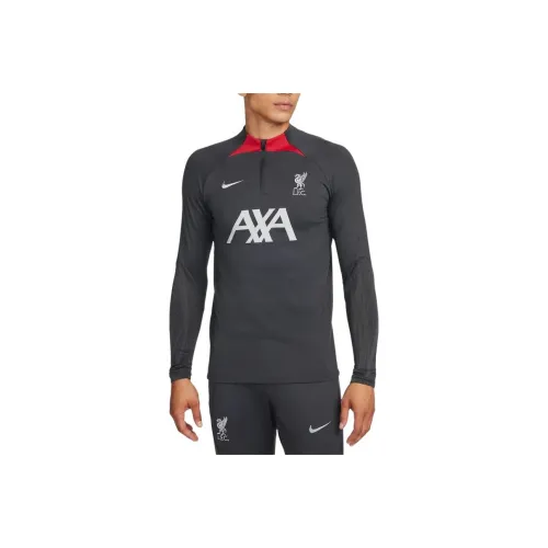 Nike x Liverpool FC Dri Fit Soccer Jerseys Men's Black