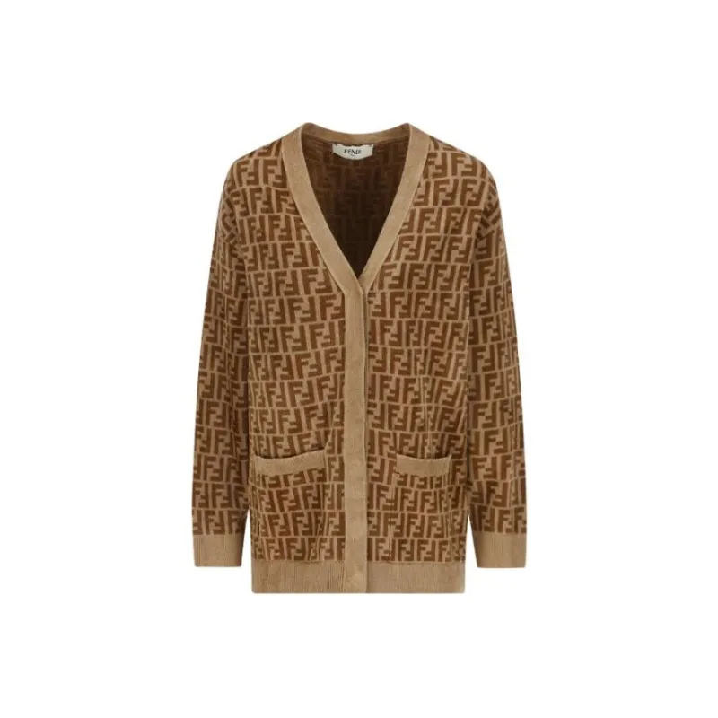 FENDI Knitwear Women's Brown-0