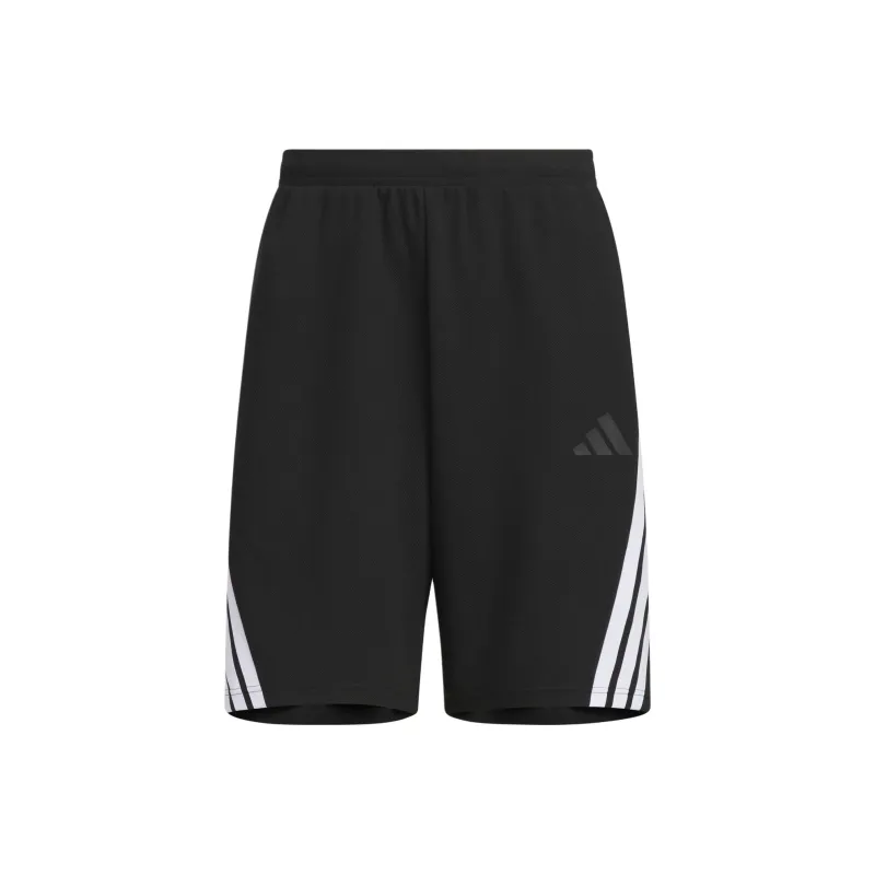 Adidas 3 Stripes Casual Shorts Men's Black-0