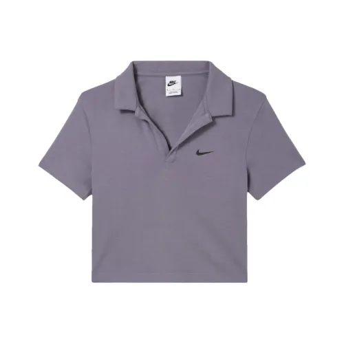 Nike Sportswear Essentials Series Polo Shirt Women's Purple