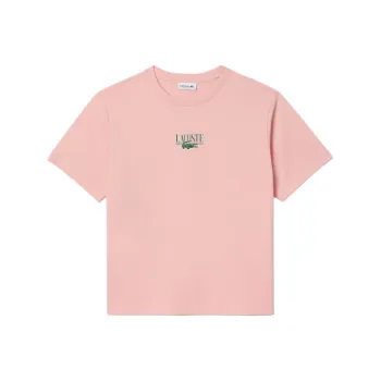LACOSTE Logo-print Cotton T-shirt