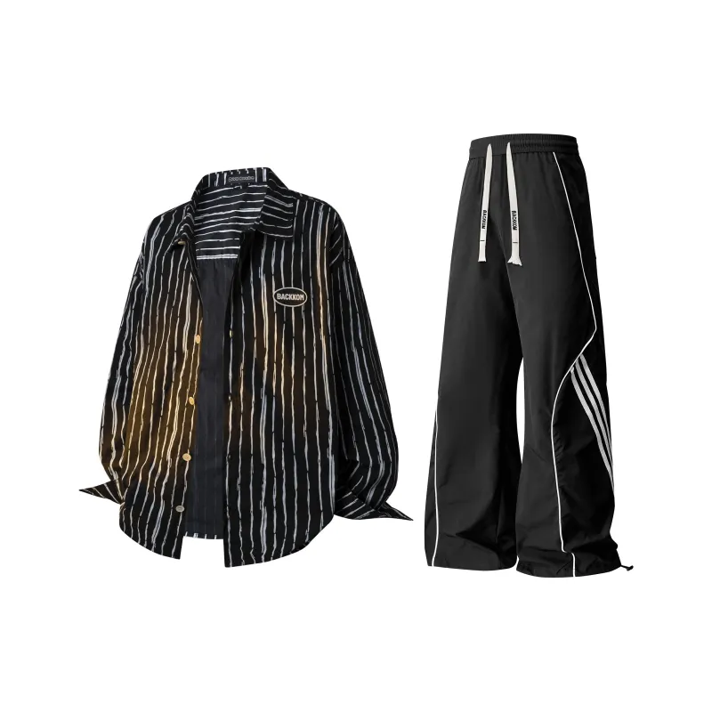David Bakken Shirt Matching Sets Unisex-0