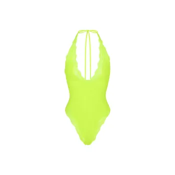 Skims Bodysuits Women's Neon Yellow