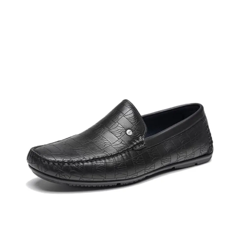 ROBERTA DI CAMERINO Florence Collection Loafers 2cm Men's Black-1