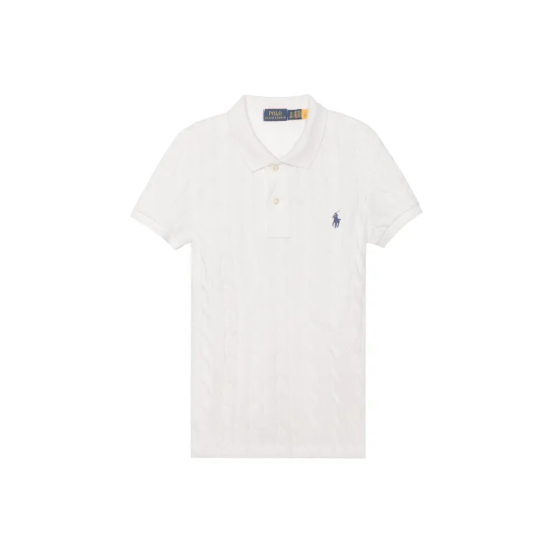 Polo Ralph Lauren FW22 Polo Shirt Women's White-0