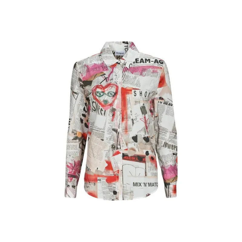 Desigual Shirts Women's Beige-0