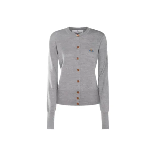 Vivienne Westwood Orb Embroidered Buttoned Cardigan