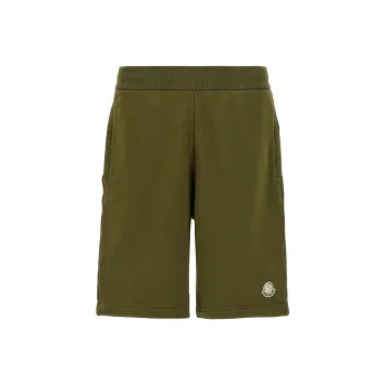 Moncler Casual Shorts Men's Green