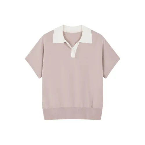 IHIMI Knitwear Women's Vintage Rubber Pink